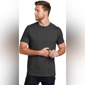 Eddie Bauer Legendwash Charcoal T-shirt Size M Slim